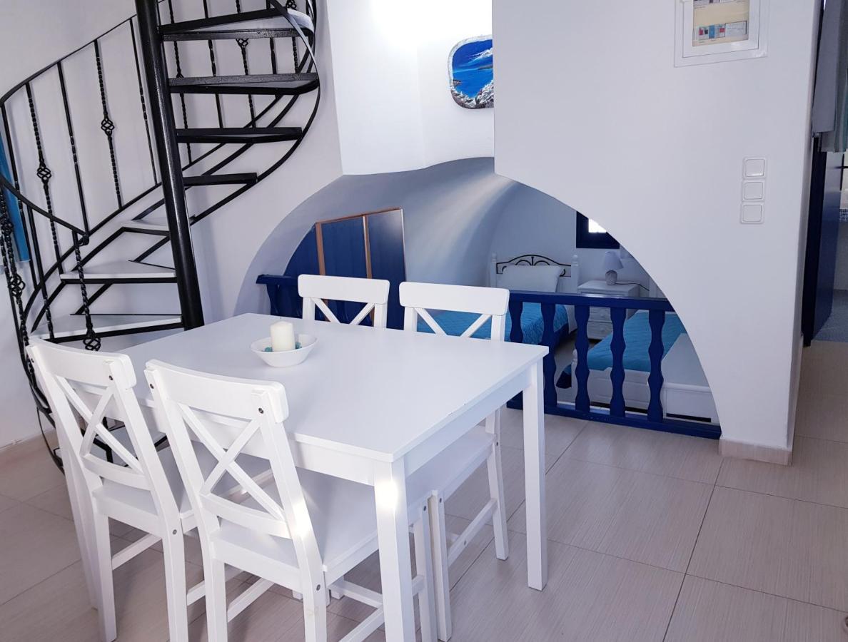 Apartamento White & Blue Playa de Perivolos Exterior foto