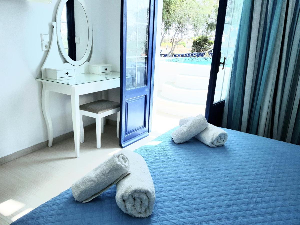 Apartamento White & Blue Playa de Perivolos Exterior foto